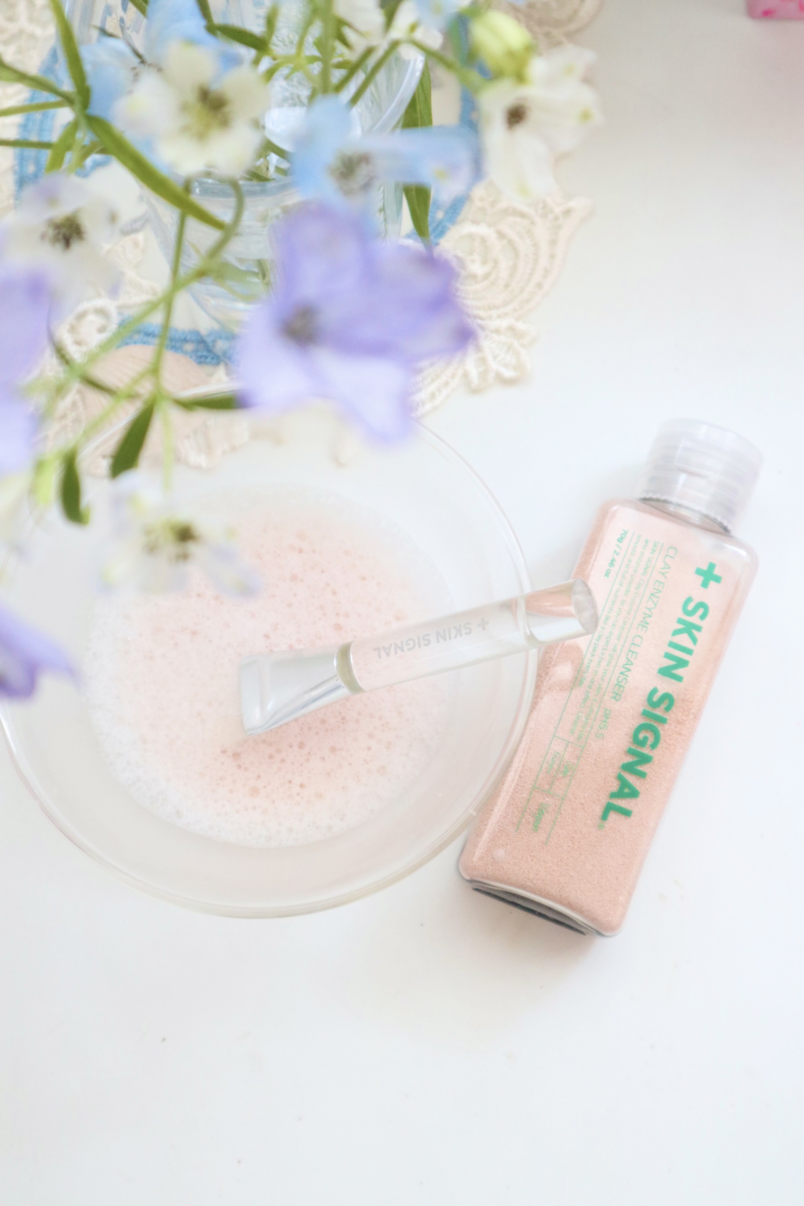 ピンククレイ酵素クレンザー/SKIN SIGNAL/洗顔パウダーの人気ショート動画