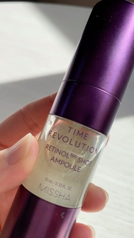 ミシャ タイムレボリューション レチ500ショット美容液/MISSHA/美容液の人気ショート動画