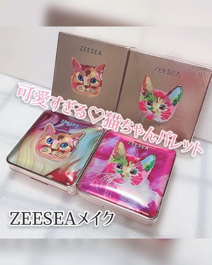 アニマルアイシャドウ(4シェード)/ZEESEA/アイシャドウパレットの人気ショート動画
