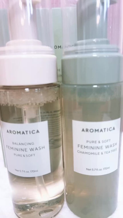 ピュア&ソフトデリケートゾーンソープカモミール&ティーツリー/AROMATICA/デリケートゾーンケアの人気ショート動画