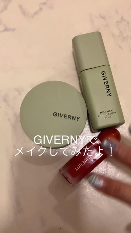 デューイリップグレイズテイント/GIVERNY/リップティントの人気ショート動画