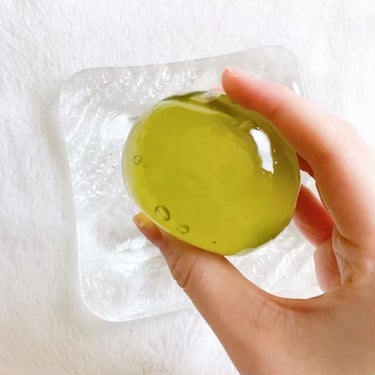 Jeju Green Tea Cleansing Ball/Ongredients/洗顔石鹸を使ったクチコミ（2枚目）