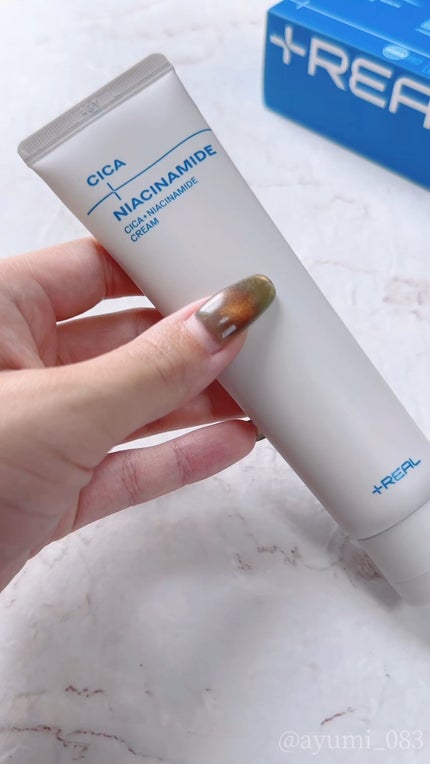シカ+ナイアシンアミドクリーム/+REAL/フェイスクリームの人気ショート動画