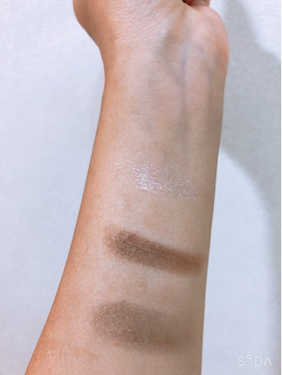 UR GLAM　POWDER EYESHADOW/U R GLAM/単色アイシャドウを使ったクチコミ（2枚目）