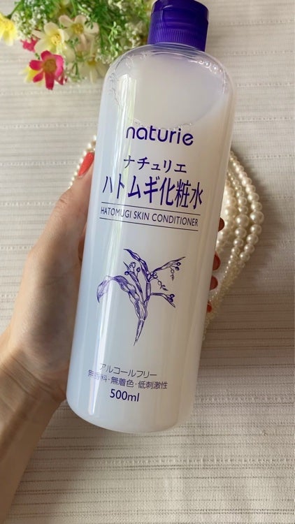 ハトムギ化粧水(ナチュリエ スキンコンディショナー R )/ナチュリエ/化粧水を使ったクチコミ(2枚目)