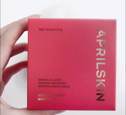 APRILSKIN ヒーロークッション+レフィルセットのクチコミ「こんにちは🧚♀️
@aprilskin_officialjapan 
マスク着用で、変化し.....」(2枚目)