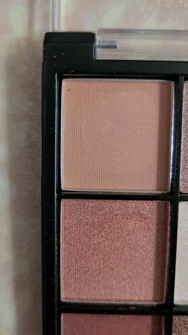 UR GLAM　BLOOMING EYE COLOR PALETTE/U R GLAM/アイシャドウパレットを使ったクチコミ（5枚目）