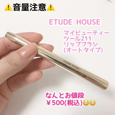 マイビューティーツール211 リップブラシ（オートタイプ）/ETUDE/メイクブラシの動画クチコミ4つ目