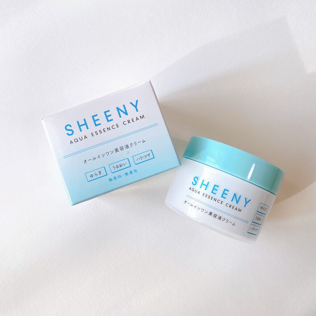 アクアエッセンスクリーム/SHEENY/フェイスクリームを使ったクチコミ（1枚目）