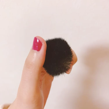 UR GLAM　CHEEK BRUSH/U R GLAM/メイクブラシを使ったクチコミ（3枚目）