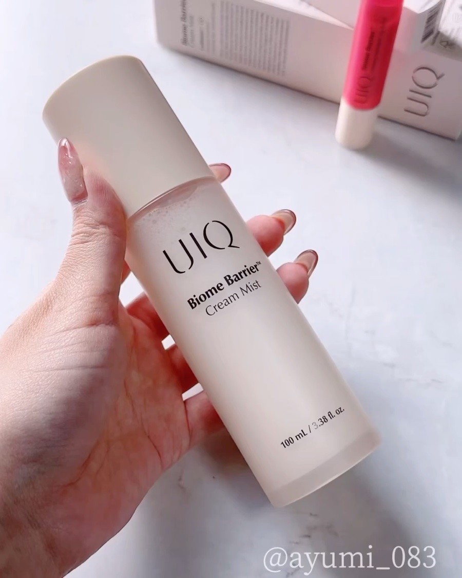 バイオームバリア クリームミスト/UIQ/ミスト状化粧水を使ったクチコミ（3枚目）