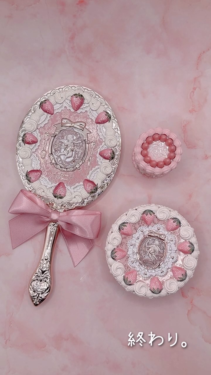 ストロベリーキューピッドコレクション ケーキリップクリーム/FlowerKnows/口紅の動画クチコミ2つ目