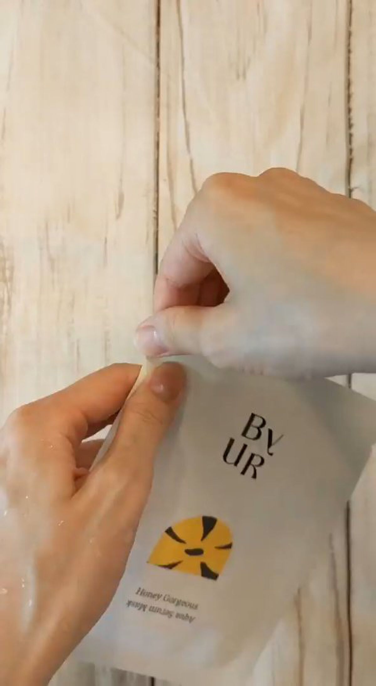 プランプハニー アクアセラムマスク/ByUR/シートマスク・パックを使ったクチコミ（1枚目）