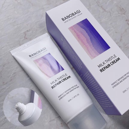 ミルクシスル リペアクリーム/BANOBAGI/フェイスクリームの人気ショート動画