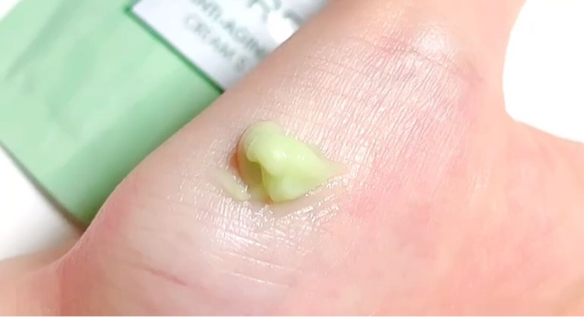 キュアプラス アンチエイジングクリームS/KIM JEONG MOON Aloe/フェイスクリームを使ったクチコミ（2枚目）