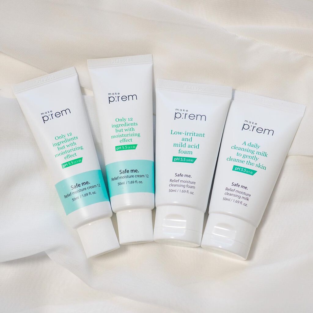 セーフミー リリーフモイスチャー クレンジングフォーム/make prem/洗顔フォームを使ったクチコミ（1枚目）