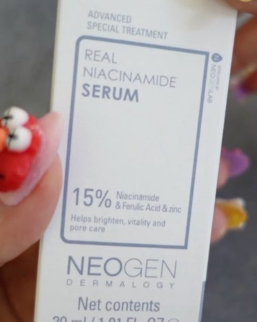 リアルナイアシンアミドセラム/NEOGEN/美容液を使ったクチコミ（3枚目）