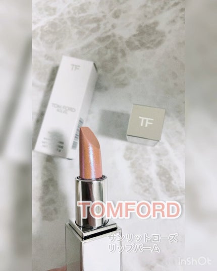 サンリット ローズ リップ バーム/TOM FORD BEAUTY/リップケアを使ったクチコミ(1枚目)