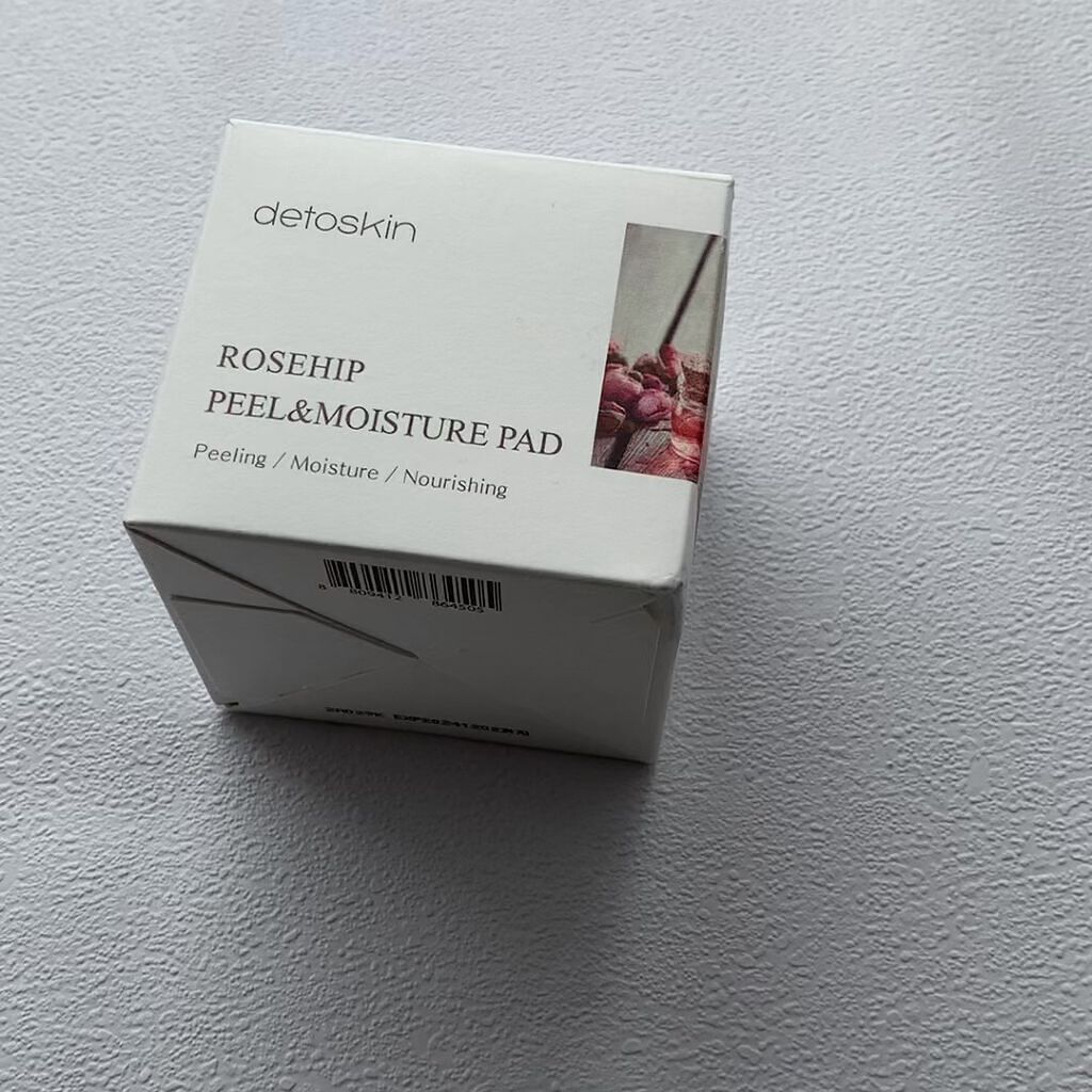 ROSEHIP PEEL & MOISTURE PAD/DETOSKIN/その他スキンケアを使ったクチコミ（1枚目）