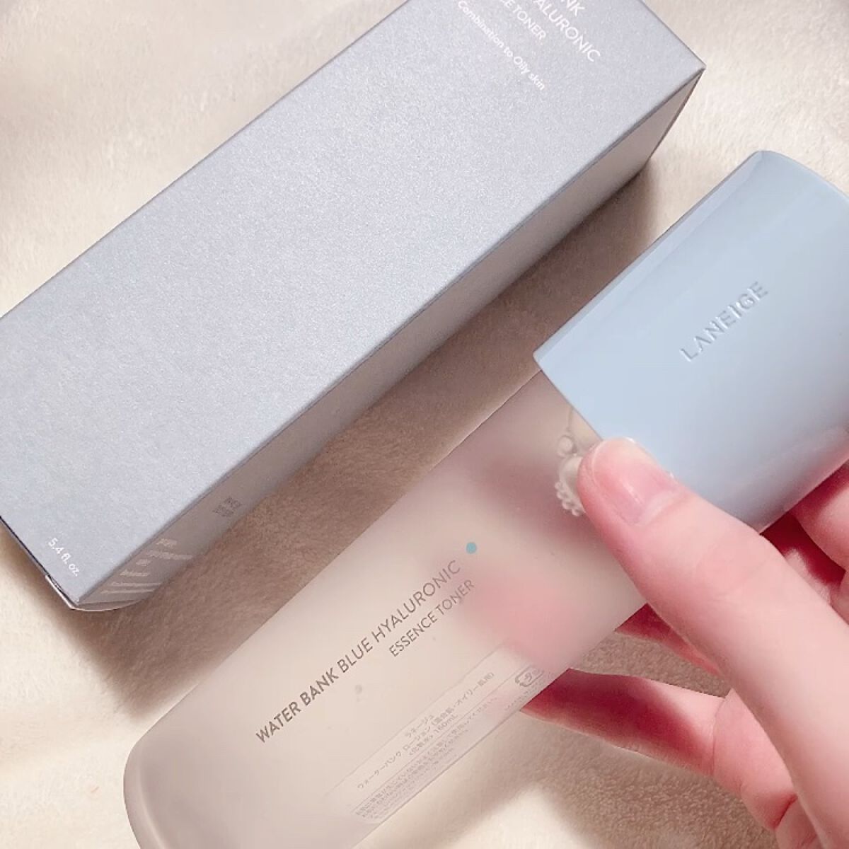 ウォーターバンク ローション （混合肌・オイリー肌用）/LANEIGE/化粧水を使ったクチコミ（1枚目）