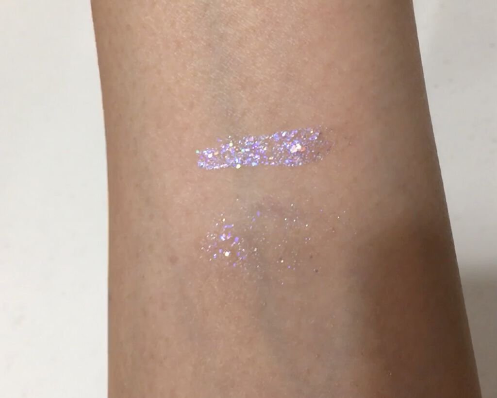 リキッド グリッター シャドウ/rom&nd/グリッターを使ったクチコミ（3枚目）