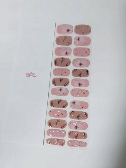 ネイルフィット ジェルネイルシール/GELATO FACTORY/ネイルシールの人気ショート動画