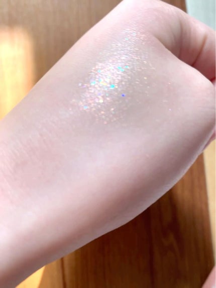 グリッターシャドウ/coou/グリッターを使ったクチコミ(3枚目)