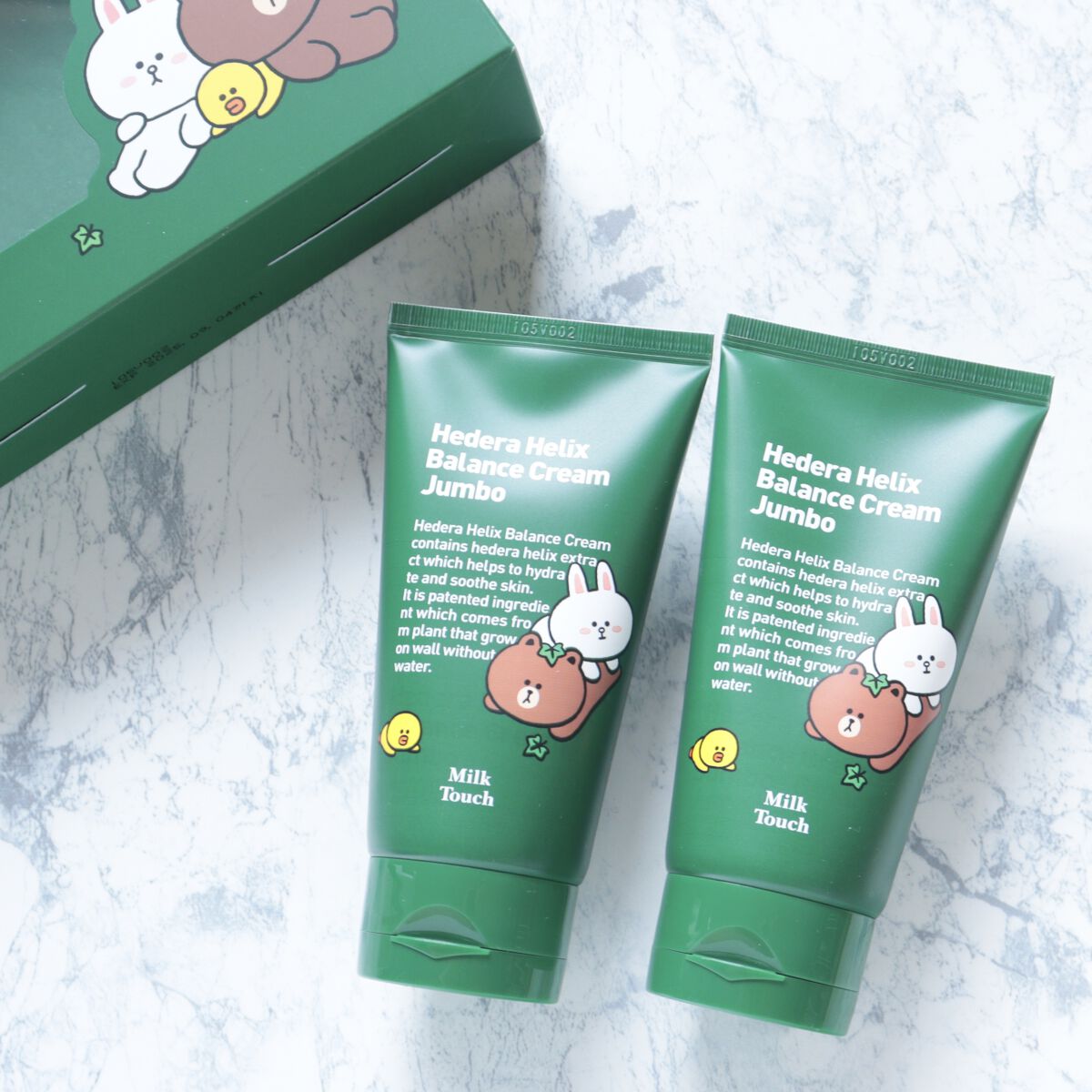 ヘデラヘリックス バランスクリーム/Milk Touch/フェイスクリームの動画クチコミ5つ目