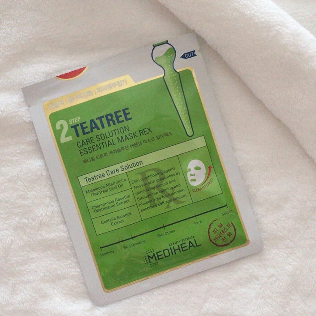 ティーツリーケア ソリューション エッセンシャルマスクEX/MEDIHEAL/シートマスク・パックの人気ショート動画