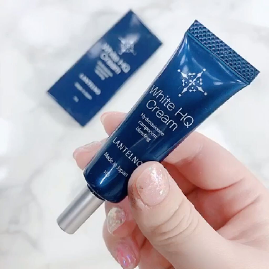 LANTELNO WhiteHQCream（ホワイトエイチキュークリーム）のクチコミ「
﻿
﻿
🌸専門機関レベルをおうちでも🌸﻿
﻿
﻿
୨୧┈┈┈┈┈┈┈┈┈┈┈┈୨୧﻿
LAN.....」（2枚目）