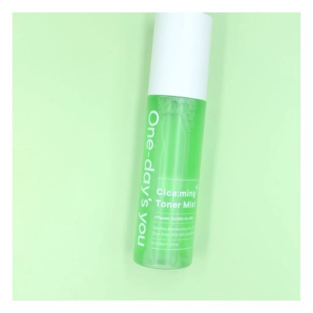 シカーミングトナーミスト/One-day's you/ミスト状化粧水の動画クチコミ5つ目