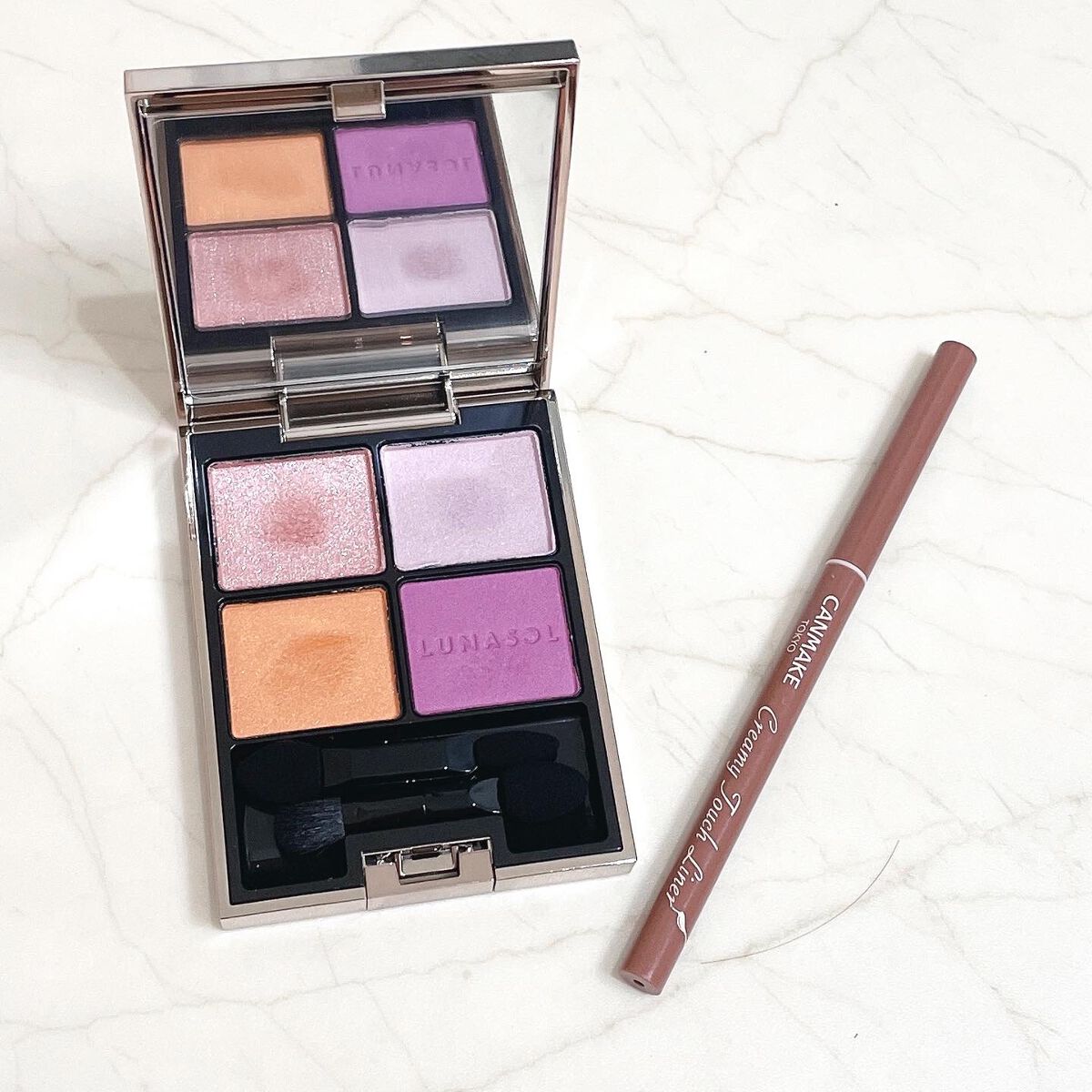 クリーミータッチライナー/キャンメイク/ジェルアイライナーを使ったクチコミ（1枚目）