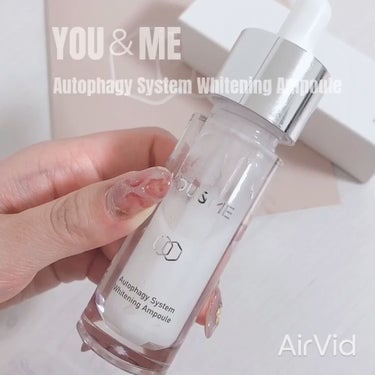 時空の歪み🌓韓国コスメ/中国コスメ on LIPS 「YOU＆ME[AutophagySystemWhitening..」（4枚目）