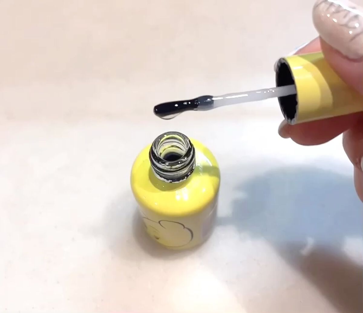 Winnie the Pooh Honey Base Gel/D GEL/ジェルネイルを使ったクチコミ（3枚目）