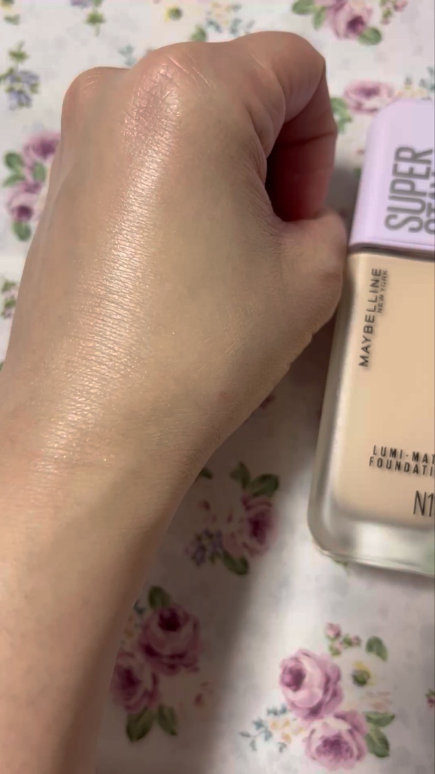 SPステイ ルミマット リキッド ファンデーション/MAYBELLINE NEW YORK/リキッドファンデーションを使ったクチコミ（3枚目）