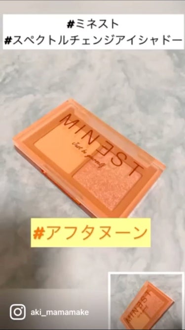 スペクトルチェンジアイシャドウ/MINEST/パウダーアイシャドウを使ったクチコミ（1枚目）