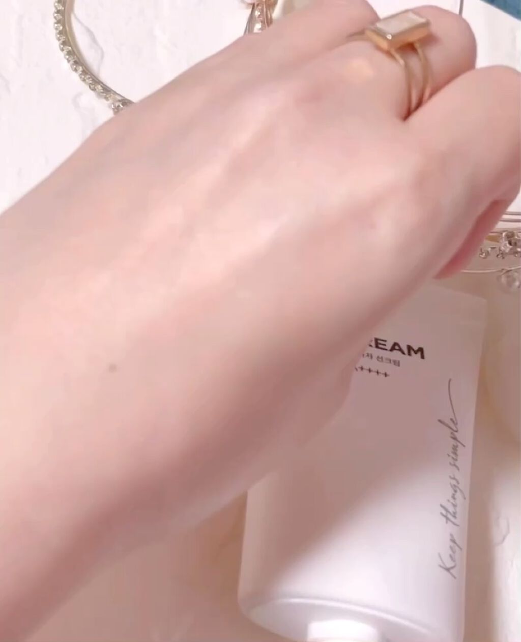 エアリーサンクリーム SPF50+PA++++/Anua/日焼け止めクリームを使ったクチコミ（3枚目）