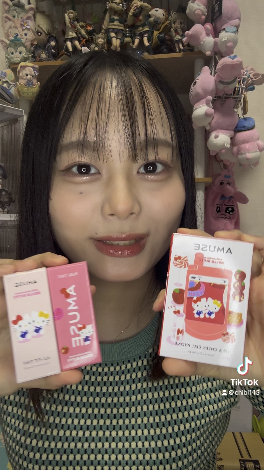 ジェルフィットティント/AMUSE/リップティントを使ったクチコミ（1枚目）