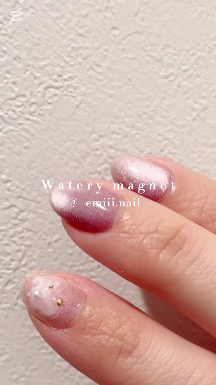 #成城ネイル,#ショートネイル,#垢抜けネイル,#大人上品ネイル,#大人可愛いネイル,#マグネットネイルのネイルデザイン