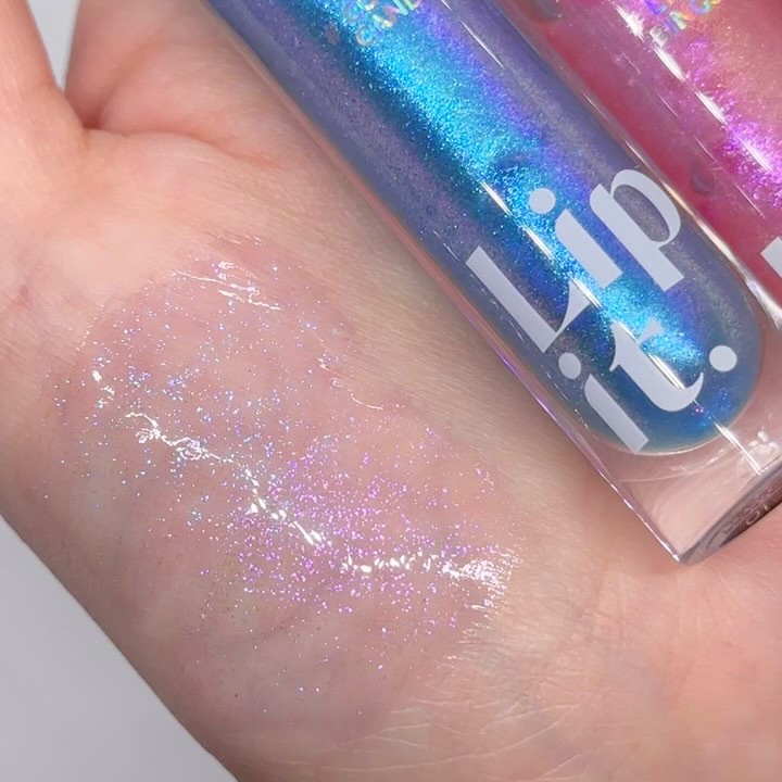 マーメイドウォーターグロス/Lipit./リップグロスを使ったクチコミ（3枚目）