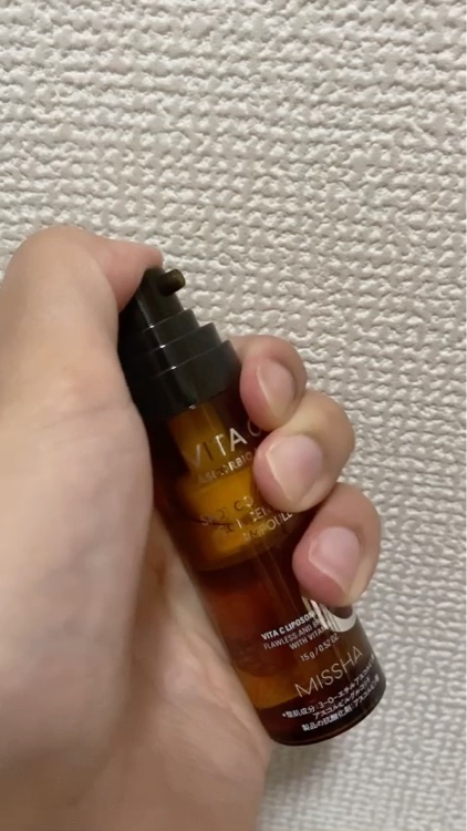 ミシャ ビタシープラス フレッシュプレス美容液/MISSHA/美容液を使ったクチコミ（2枚目）