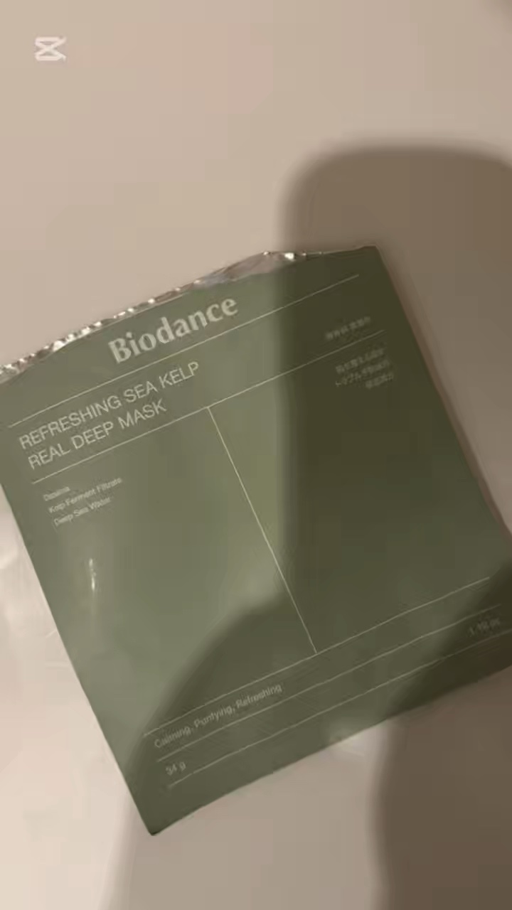 リフレッシング シーケルプ リアルディープマスク/Biodance/シートマスク・パックの人気ショート動画