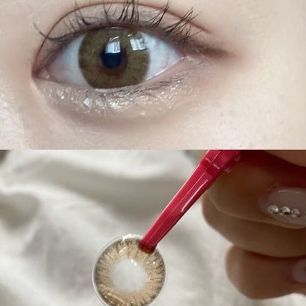 THEPIEL ミオブロンド 6monthのクチコミ「🇰🇷カラコン THEPIEL 
【Mio Blonde Hazel】
(렌즈타운 미오블론드 .....」(2枚目)