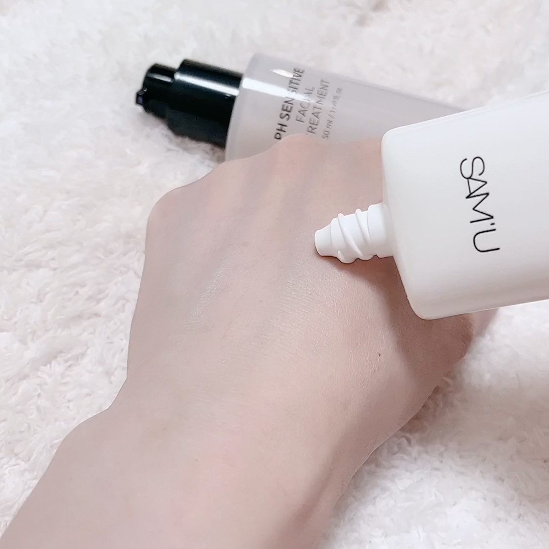 サミュ PHセンシティブクリーム/SAM'U/フェイスクリームを使ったクチコミ（3枚目）