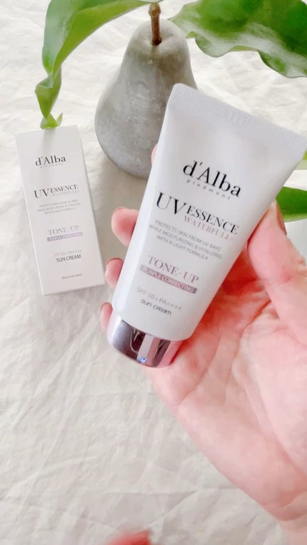 ダルバ ウォータフル トーンアップ サンクリーム(パープル)/ダルバ/日焼け止めクリームの人気ショート動画