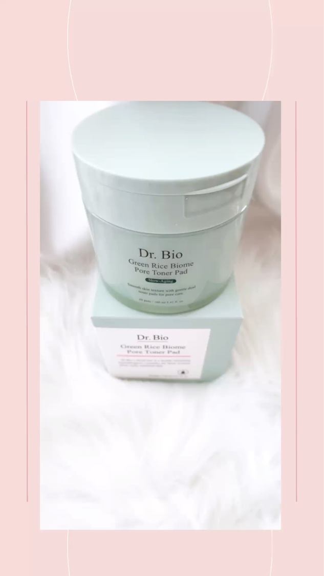 緑米バイオーム™トーンアップ毛穴トナーパッド/Dr.Bio/トナーパッドの動画クチコミ4つ目