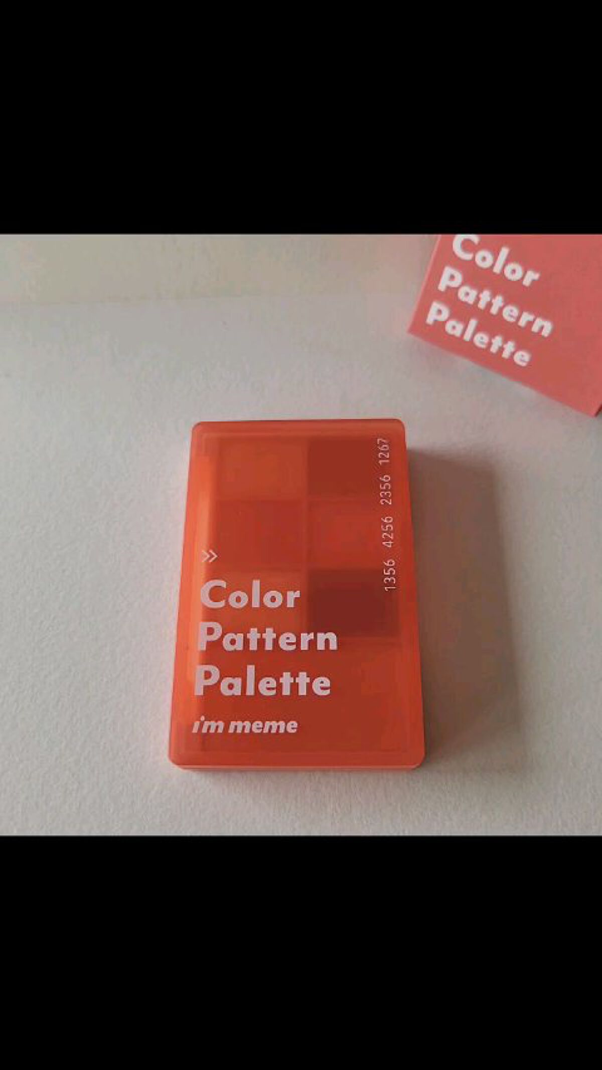 カラーパターンパレット/i’m meme/マルチパレットを使ったクチコミ（1枚目）