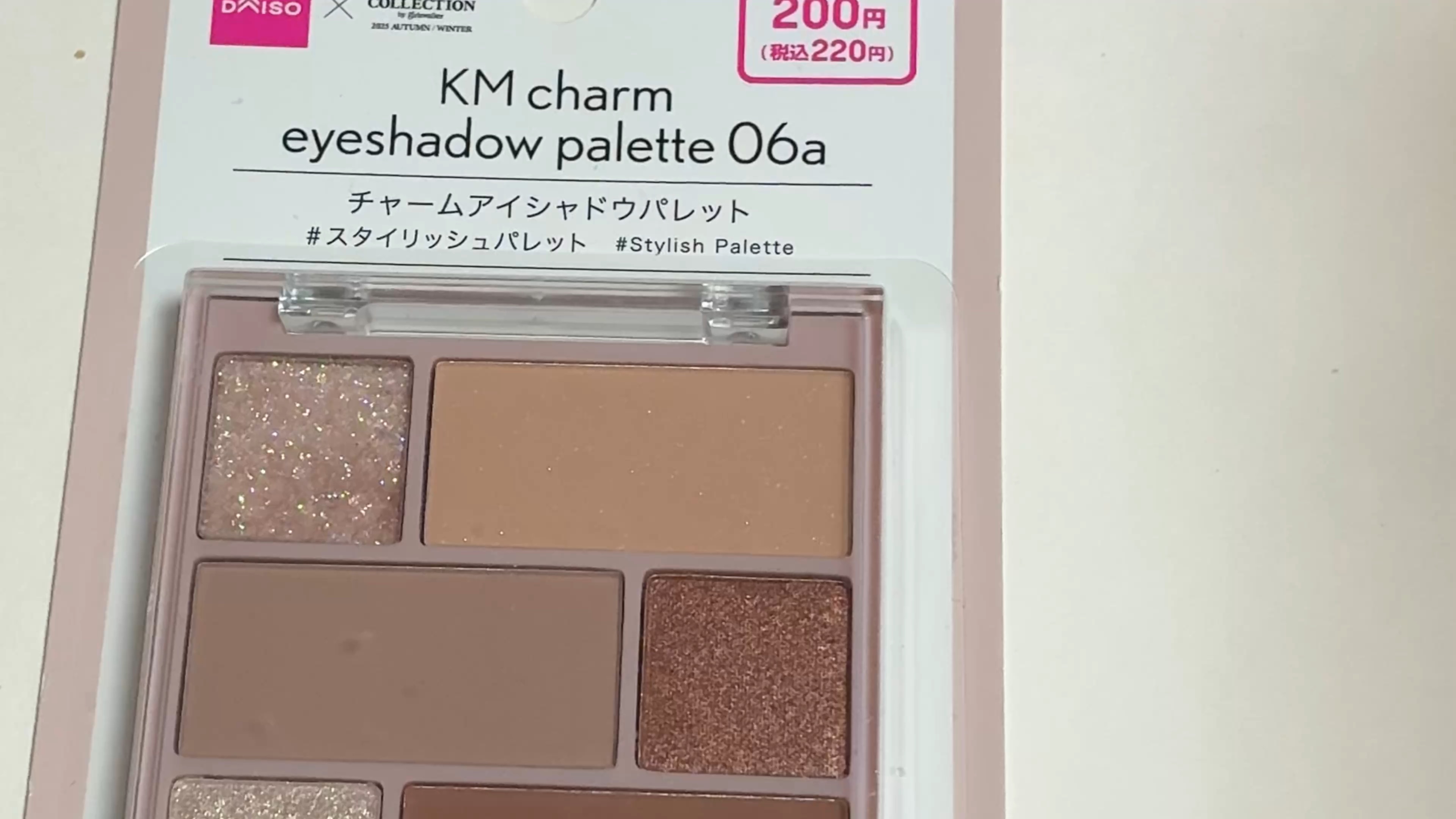 KM チャームアイシャドウパレット/Kyumme/アイシャドウパレットを使ったクチコミ（1枚目）