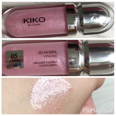 3D hydra lipgloss/KIKO/リップグロスを使ったクチコミ（3枚目）