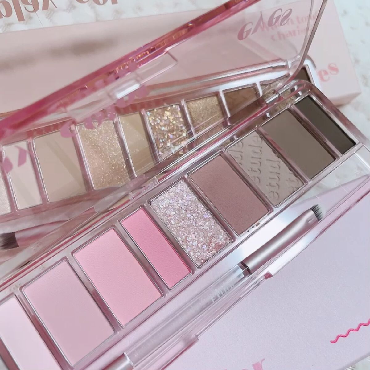 プレイカラー アイシャドウ/ETUDE/アイシャドウパレットを使ったクチコミ（2枚目）